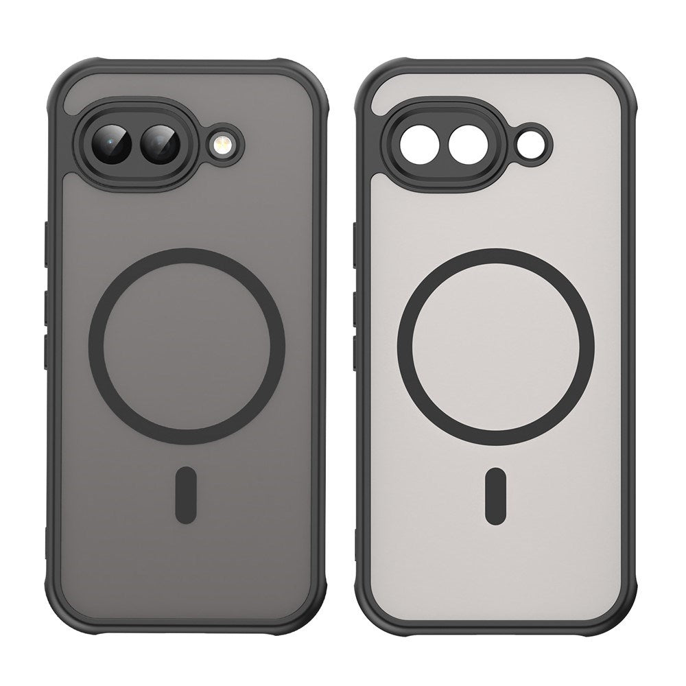 Google Pixel 10a EIDERWOOD Matt Hybrid Plast Skal - MagSafe Kompatibel - Svart