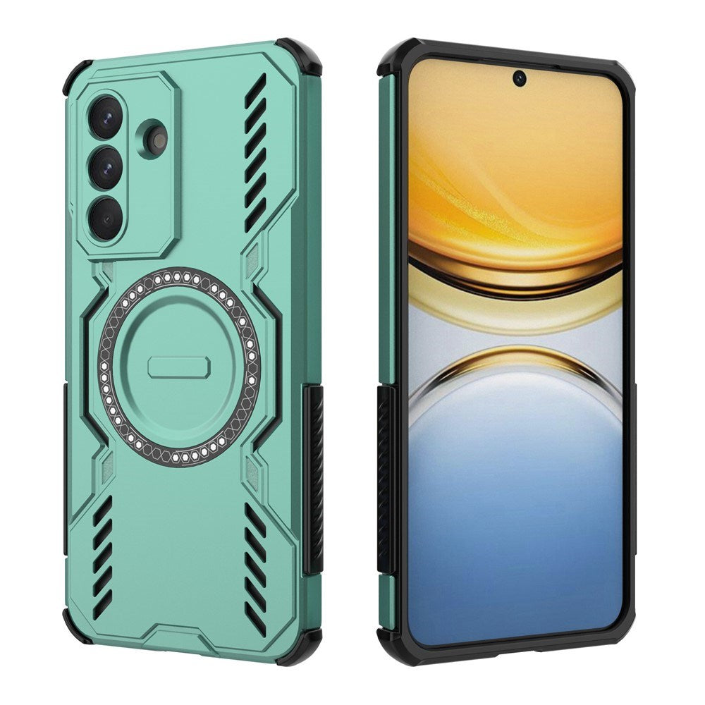 EIDERWOOD Samsung Galaxy A57 Hantverkar Skal m. Värmeavledning - MagSafe Kompatibel - Grön