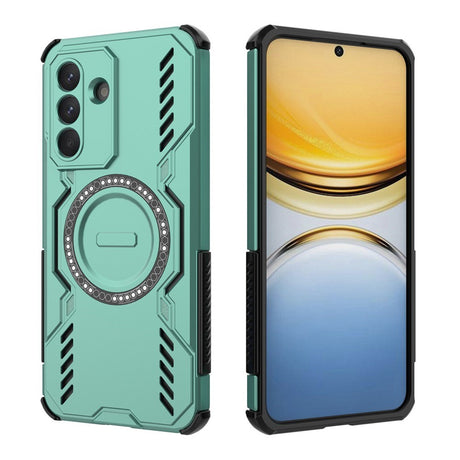 EIDERWOOD Samsung Galaxy A57 Hantverkar Skal m. Värmeavledning - MagSafe Kompatibel - Grön