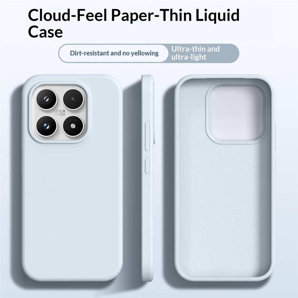 Xiaomi 17 EIDERWOOD 2-i-1 Silikon & Hårt Plast Skal - Blå