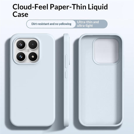 Xiaomi 17 EIDERWOOD 2-i-1 Silikon & Hårt Plast Skal - Blå