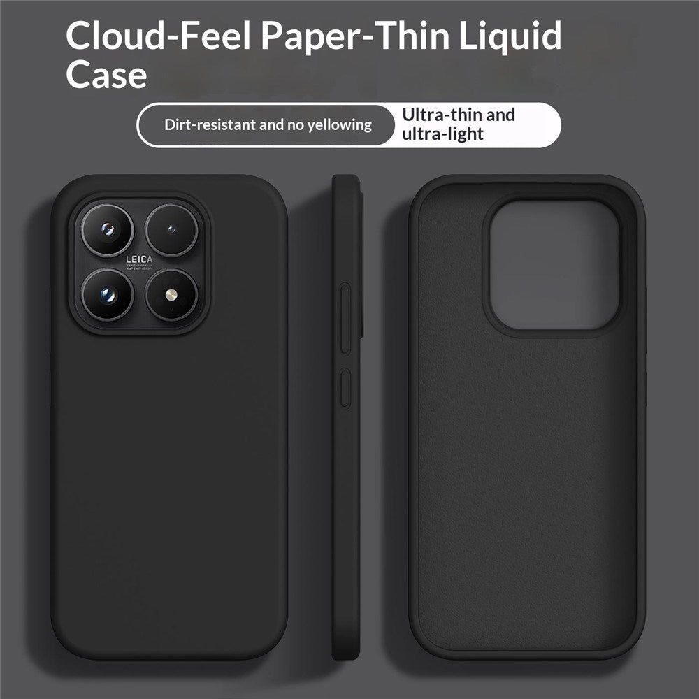 Xiaomi 17 EIDERWOOD 2-i-1 Silikon & Hårt Plast Skal - Svart