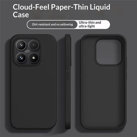 Xiaomi 17 EIDERWOOD 2-i-1 Silikon & Hårt Plast Skal - Svart