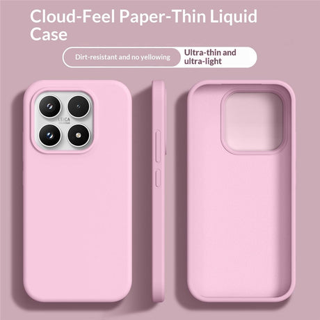 Xiaomi 17 EIDERWOOD 2-i-1 Silikon & Hårt Plast Skal - Rosa