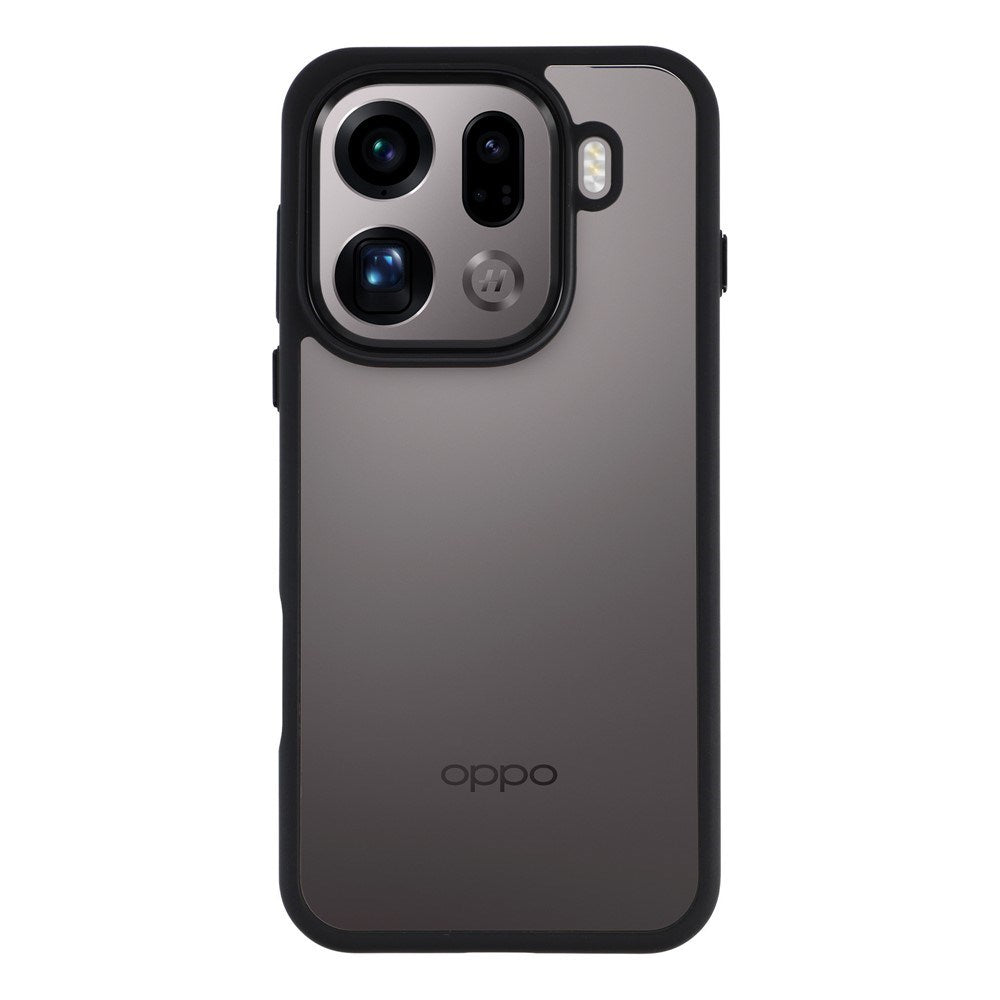 OPPO Find X9 Pro EIDERWOOD Hybrid Skal - Genomskinlig / Svart