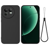Realme GT 8 EIDERWOOD Silikon Skal m. Rem - Svart