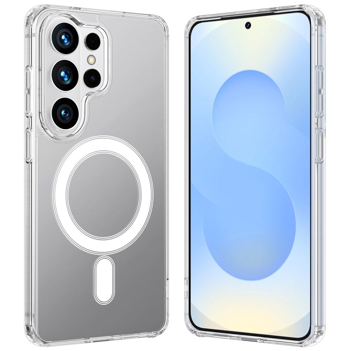 Samsung Galaxy S26 Ultra EIDERWOOD Hybrid Plast Skal - MagSafe Kompatibel - Genomskinlig