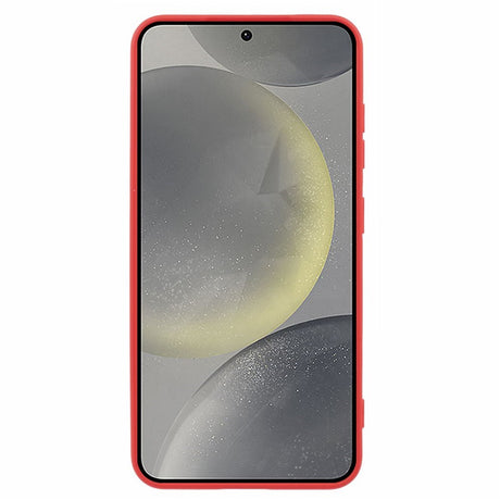 Samsung Galaxy S26+ (Plus) EIDERWOOD Fodrat Flexibelt Plast Skal - Röd