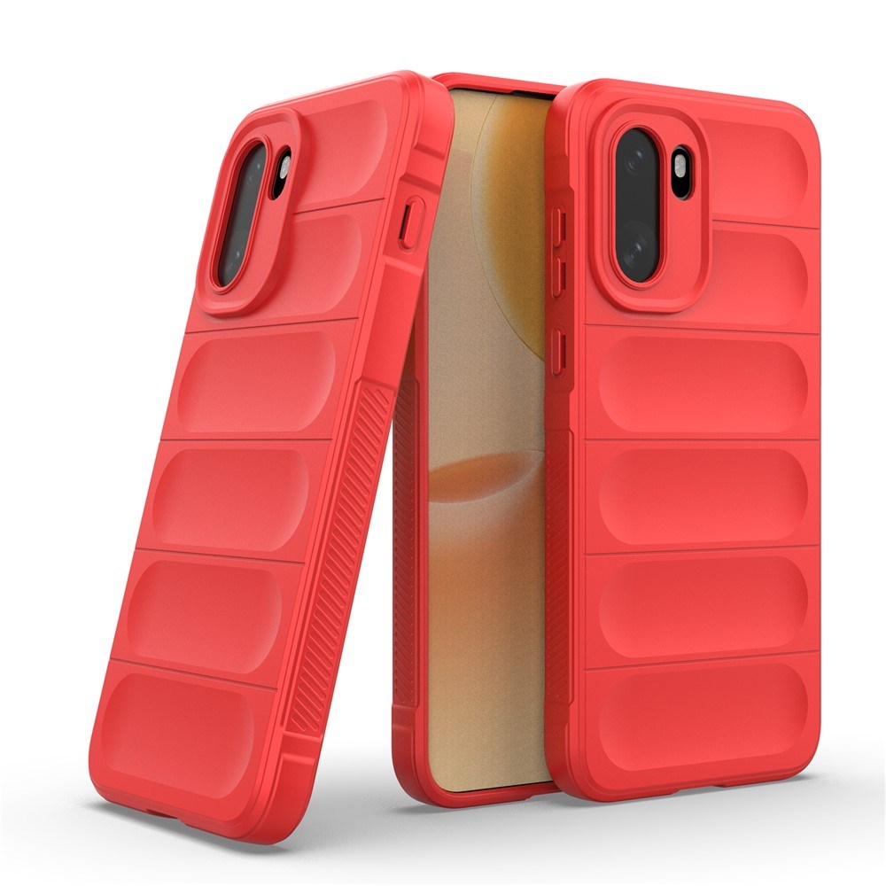 EIDERWOOD OnePlus 15R Flexibelt Plast Skal - Röd