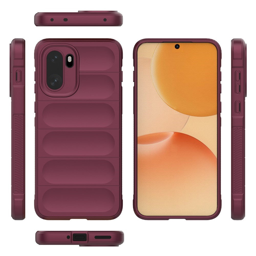 EIDERWOOD OnePlus 15R Flexibelt Plast Skal - Mörkröd