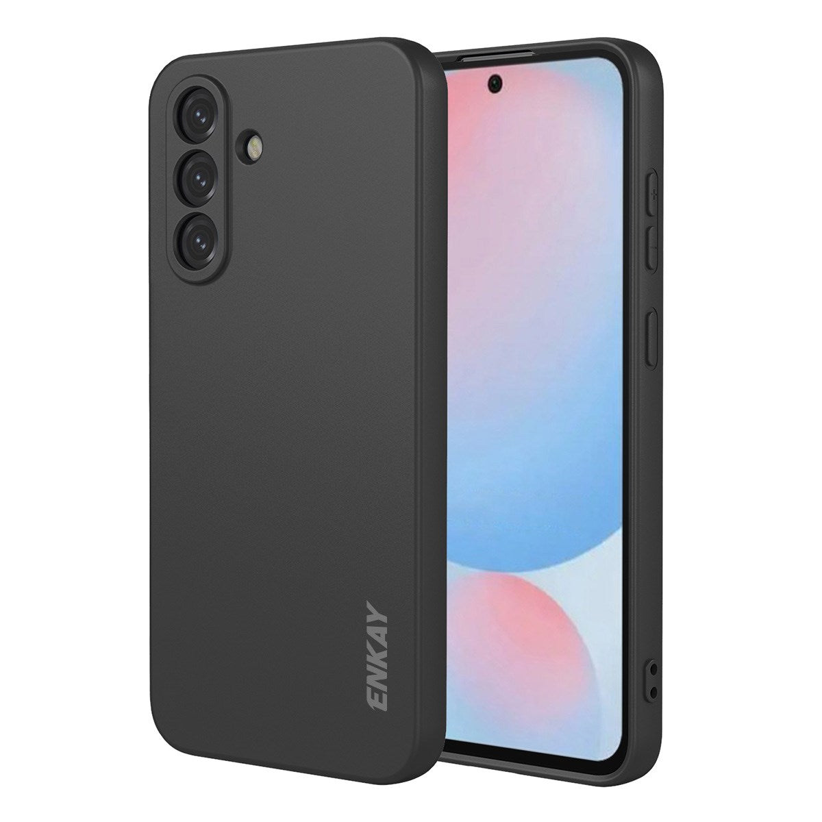 Samsung Galaxy A57 ENKAY Silikon Skal - Svart