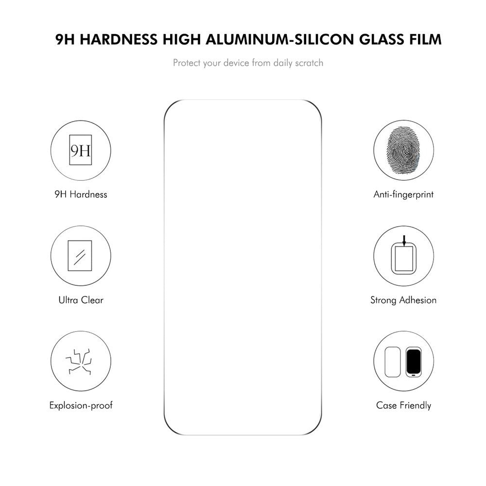 Samsung Galaxy A37 ENKAY Silikon Skal med Skärmskydd - Lila
