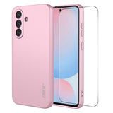Samsung Galaxy A57 ENKAY Silikon Skal med Skärmskydd - Rosa
