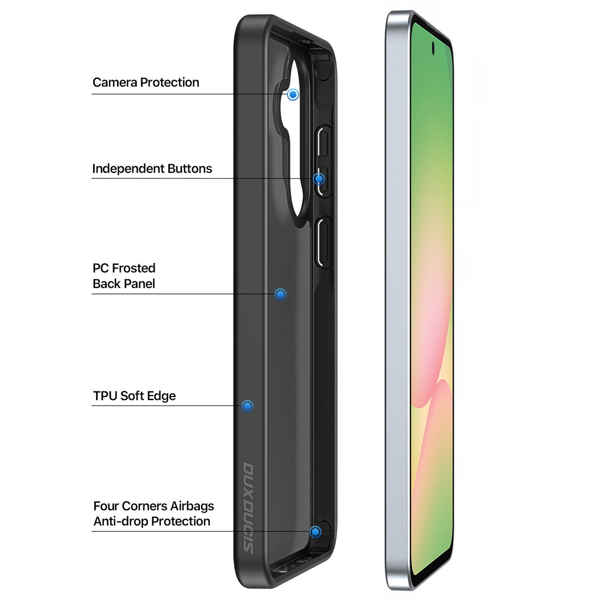 Samsung Galaxy A57 DUX DUCIS Hybrid Skal - Svart