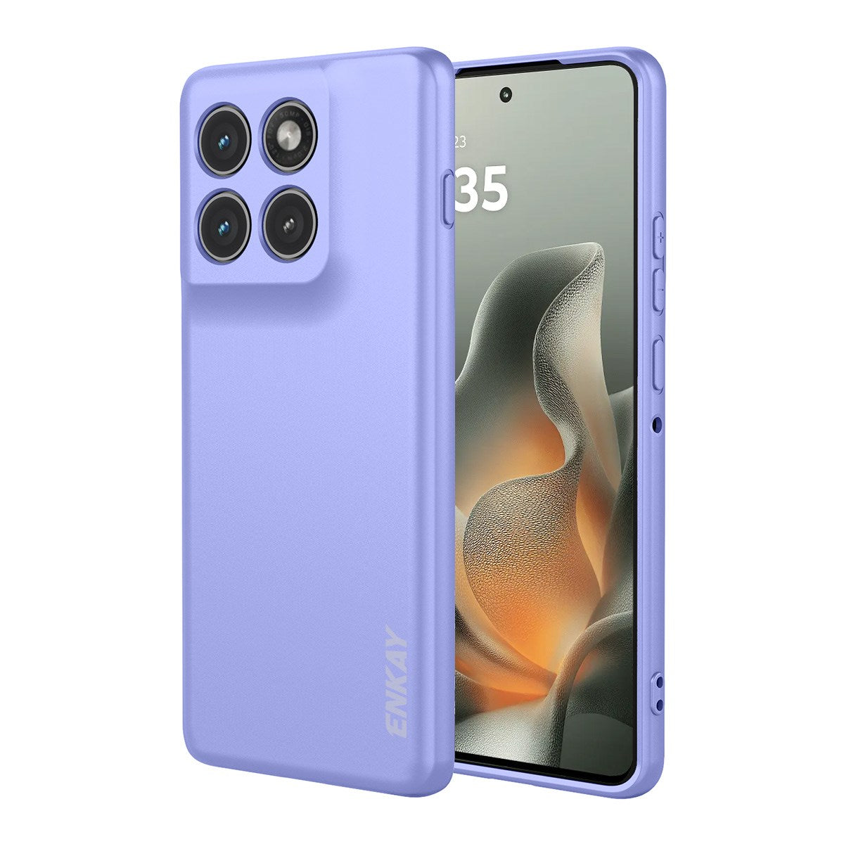 Motorola Edge 70 ENKAY Silikon Skal - Lila