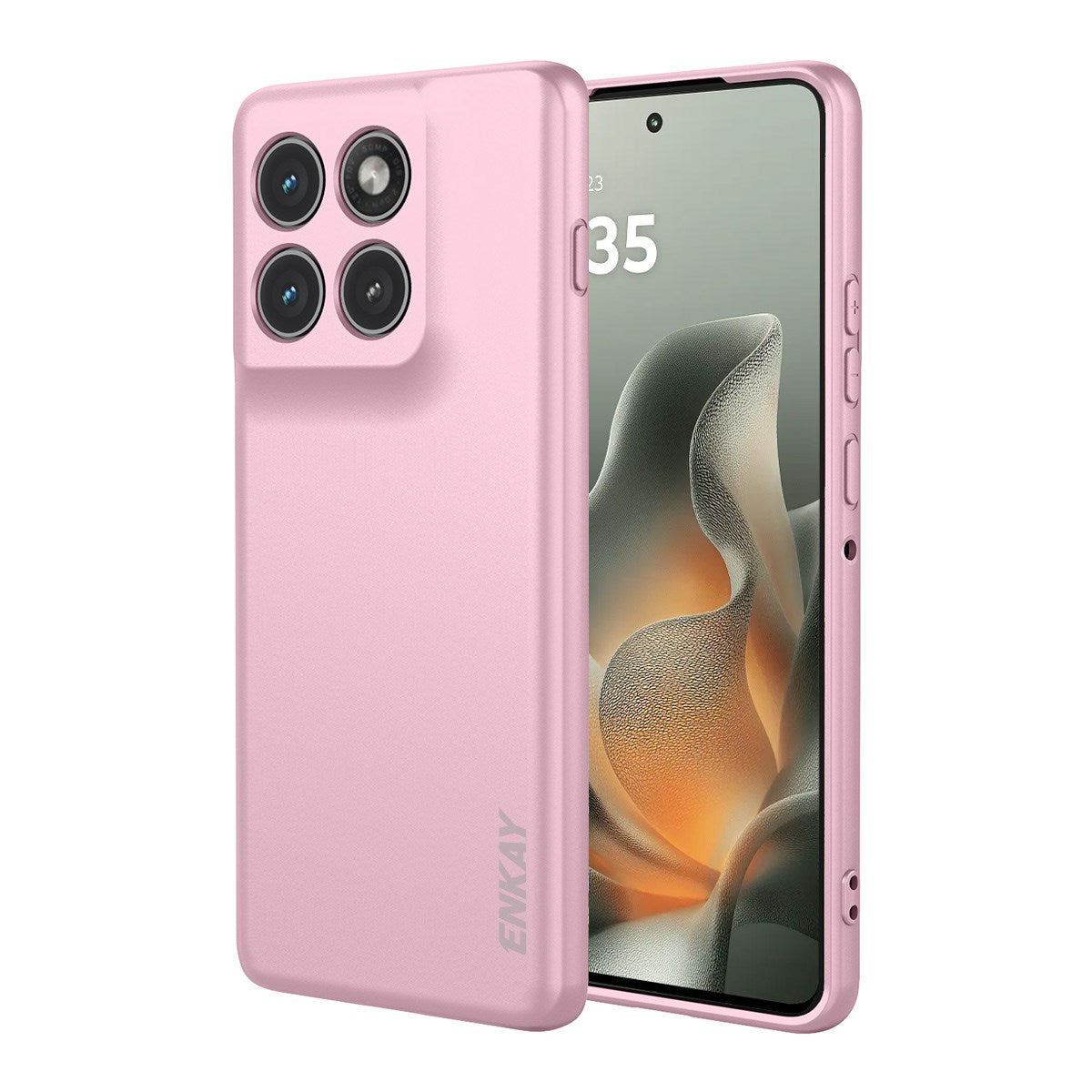 Motorola Edge 70 ENKAY Silikon Skal - Rosa