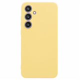 Samsung Galaxy A37 EIDERWOOD Fodrat Flexibelt Plast Skal - Gul