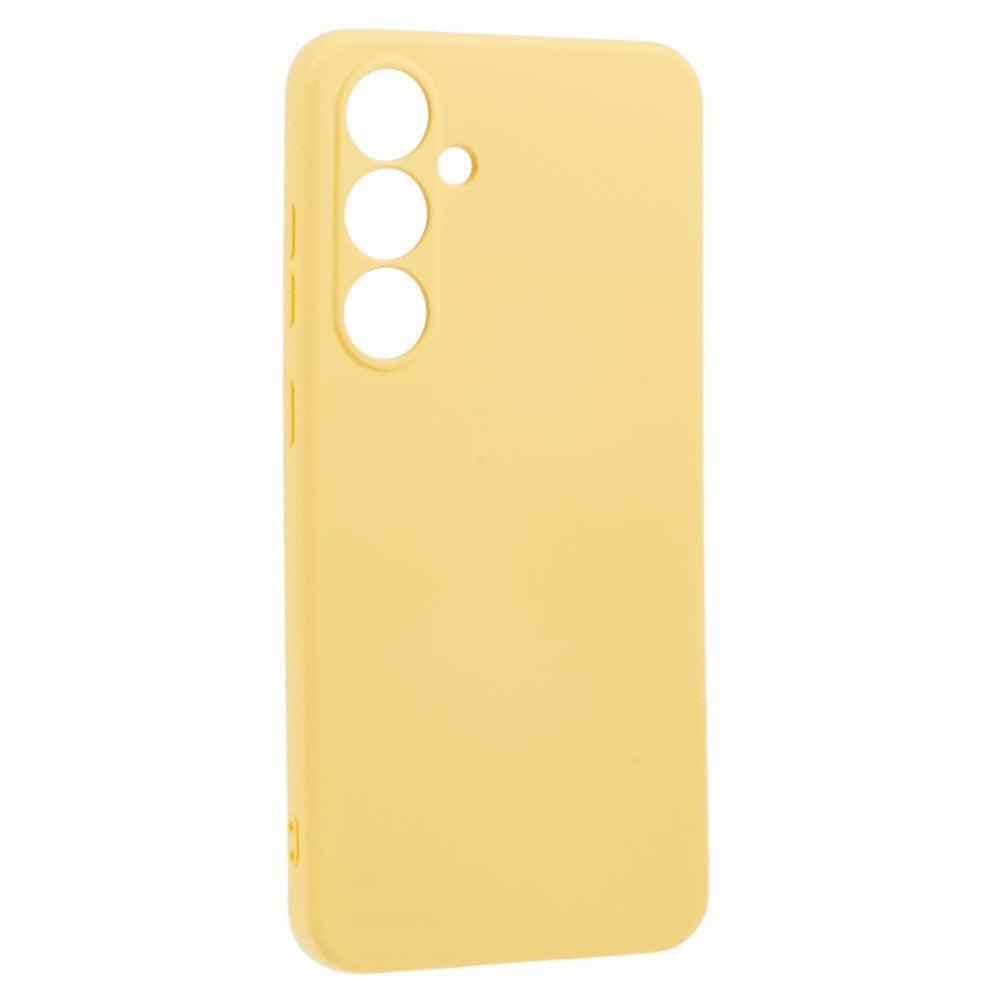 Samsung Galaxy A37 EIDERWOOD Fodrat Flexibelt Plast Skal - Gul