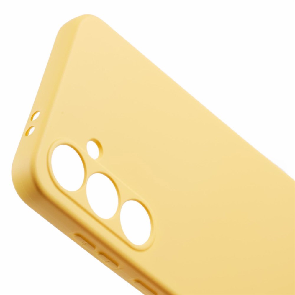 Samsung Galaxy A37 EIDERWOOD Fodrat Flexibelt Plast Skal - Gul