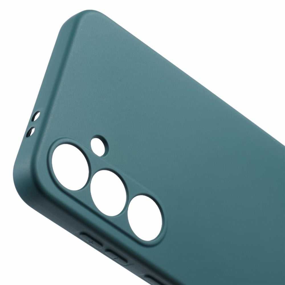 Samsung Galaxy A37 EIDERWOOD Fodrat Flexibelt Plast Skal - Mörkgrön