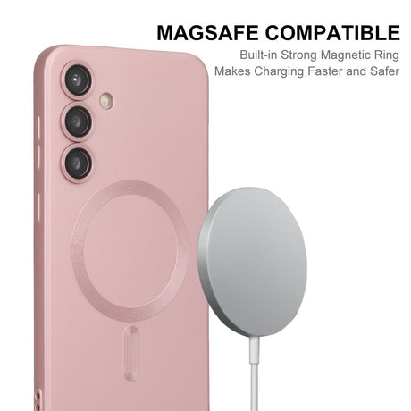 Samsung Galaxy A37 ENKAY Flexibelt Plast Skal - MagSafe Kompatibel - Brun
