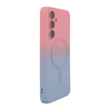 Samsung Galaxy A57 ENKAY Gradient Silikon Skal - Rosa / Blå
