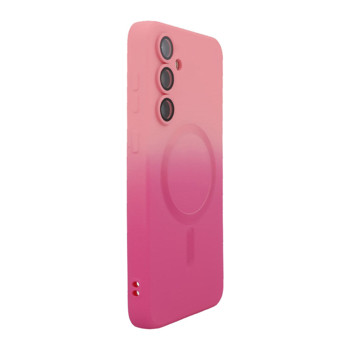 Samsung Galaxy A57 ENKAY Gradient Silikon Skal - Rosa