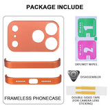 iPhone 17 Pro Tvådelat Bumper Skal m. Kameraskydd - Orange
