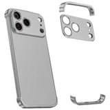 iPhone 17 Pro Tvådelat Bumper Skal m. Kameraskydd - Grå