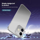 iPhone 17 Tvådelat Bumper Skal m. Kameraskydd - Grå