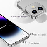 iPhone 17 Tvådelat Bumper Skal m. Kameraskydd - Grå