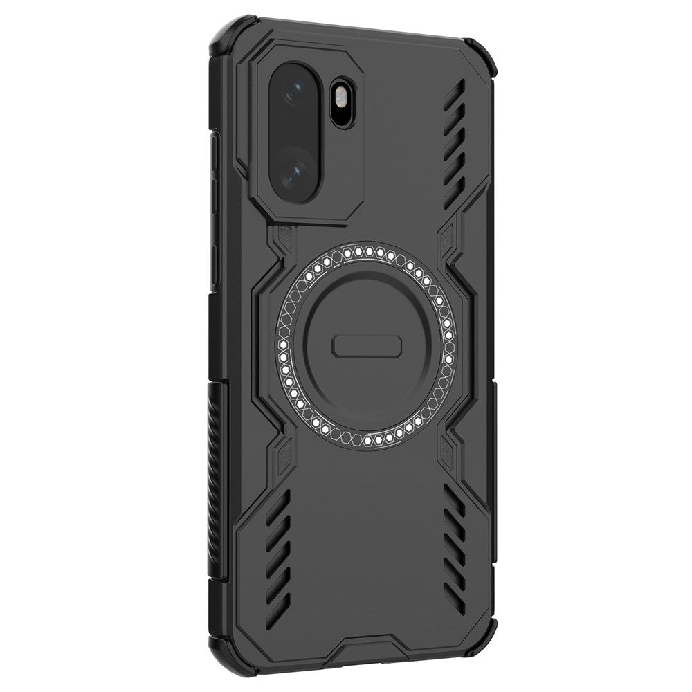 EIDERWOOD OnePlus 15R Hantverkar Skal m. Värmeavledning - MagSafe Kompatibel - Svart