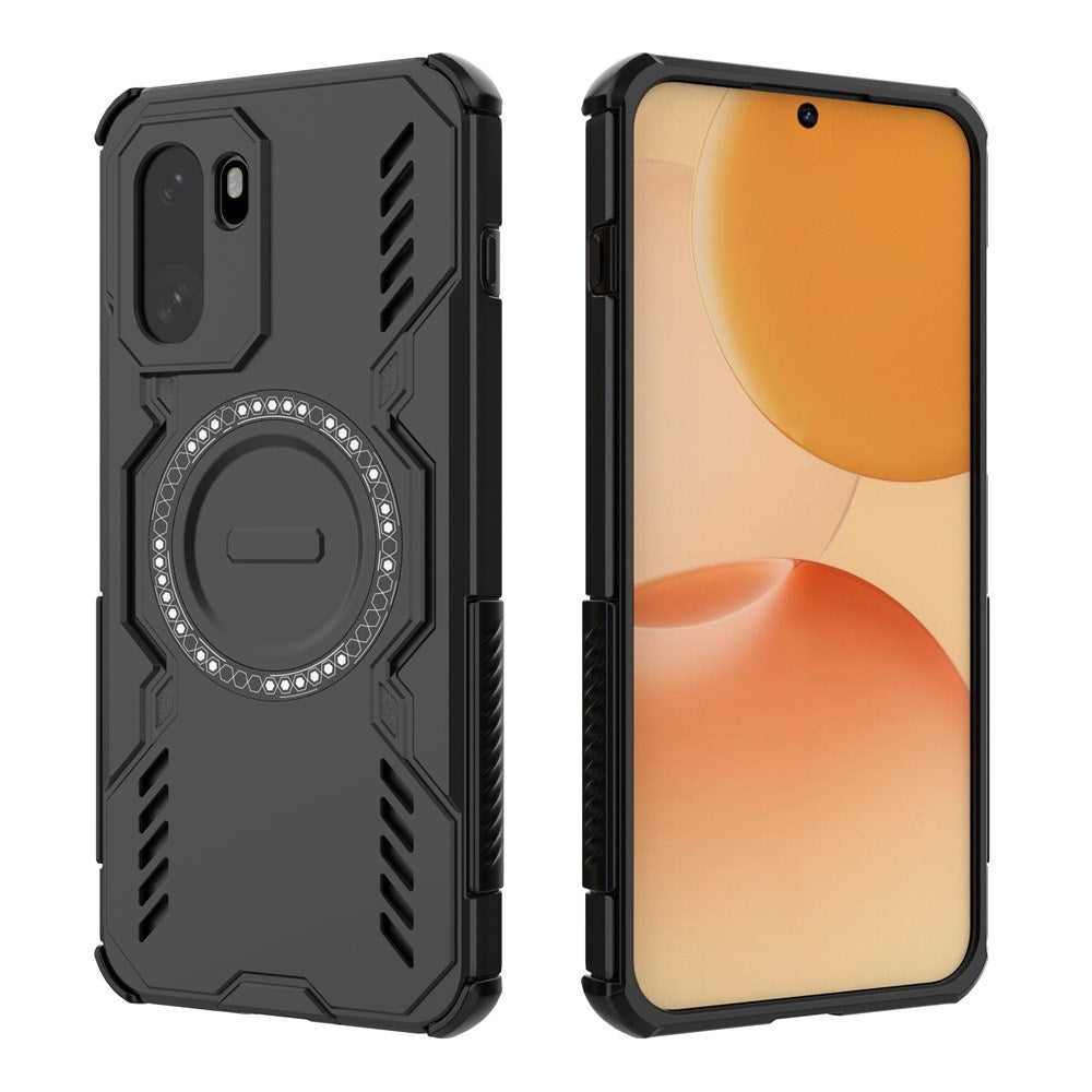 EIDERWOOD OnePlus 15R Hantverkar Skal m. Värmeavledning - MagSafe Kompatibel - Svart