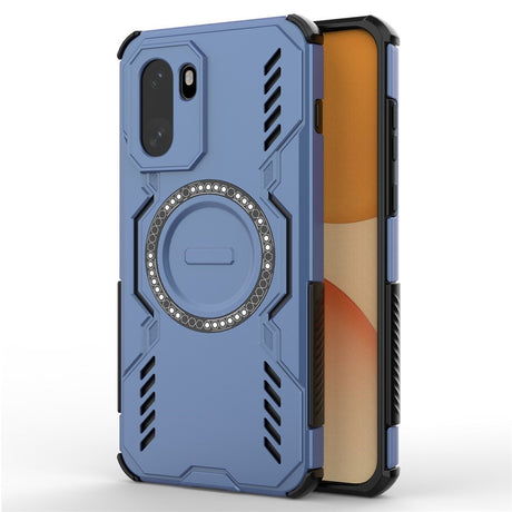 EIDERWOOD OnePlus 15R Hantverkar Skal m. Värmeavledning - MagSafe Kompatibel - Blå