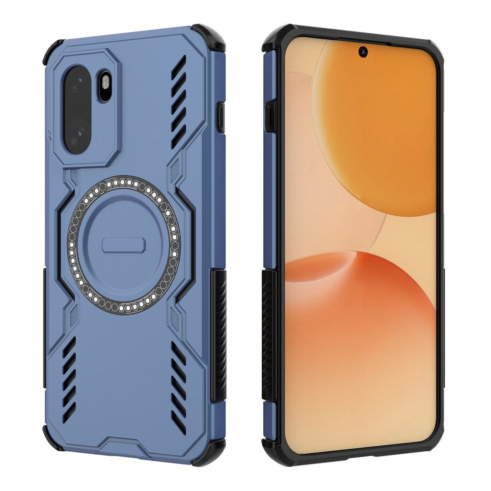 EIDERWOOD OnePlus 15R Hantverkar Skal m. Värmeavledning - MagSafe Kompatibel - Blå