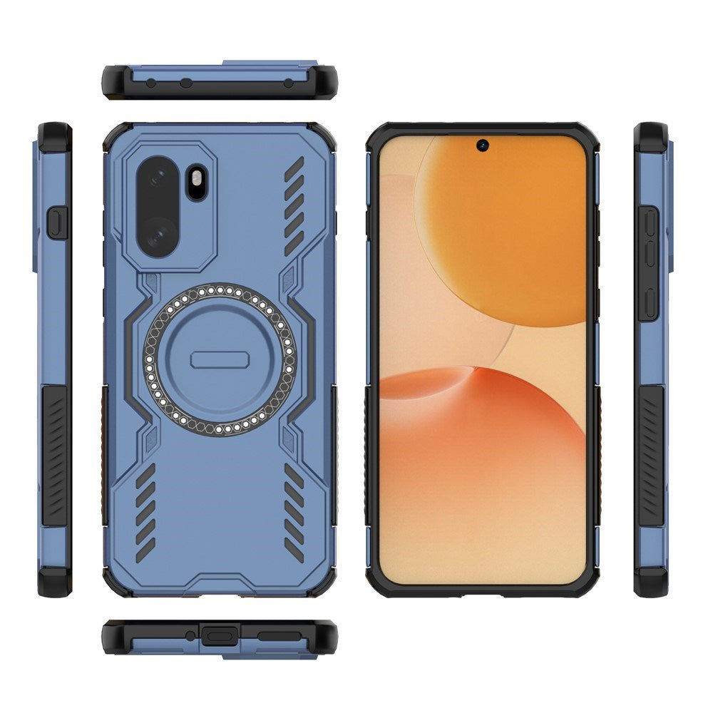 EIDERWOOD OnePlus 15R Hantverkar Skal m. Värmeavledning - MagSafe Kompatibel - Blå