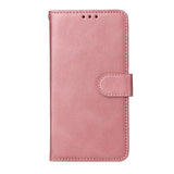 OPPO A6x EIDERWOOD Konstläder Fodral med Kortfack & Stativfunktion - Rosa