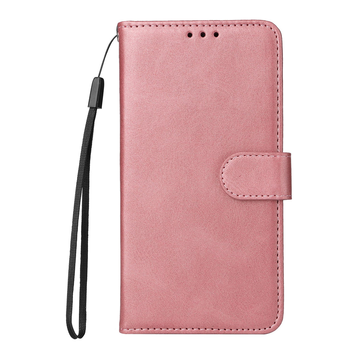 OPPO A6x EIDERWOOD Konstläder Fodral med Kortfack & Stativfunktion - Rosa