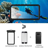 Samsung Galaxy S26 Redpebber Vattentätt Hybrid Plast Skal – MagSafe Kompatibel – Svart