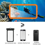 Samsung Galaxy S26 Redpebber Vattentätt Hybrid Plast Skal – MagSafe Kompatibel – Orange