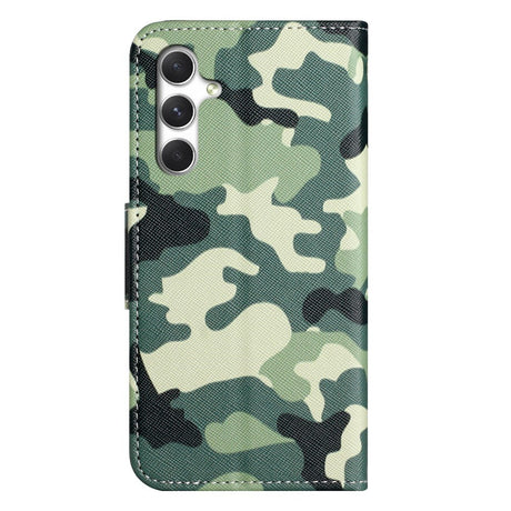 Samsung Galaxy S26 EIDERWOOD Konstläder Fodral m. Mönster - Camouflage