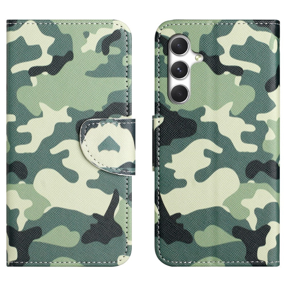 Samsung Galaxy S26+ (Plus) EIDERWOOD Konstläder Fodral m. Mönster - Camouflage