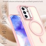 Samsung Galaxy A37 EIDERWOOD Hybrid Skal med Kickstand - MagSafe Kompatibelt - Rosa