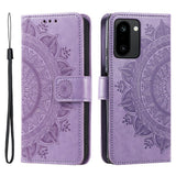 OnePlus 15R EIDERWOOD Konstläder Fodral m. Mönster - Lila