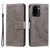 OnePlus 15R EIDERWOOD Konstläder Fodral m. Mönster - Grå