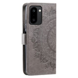OnePlus 15R EIDERWOOD Konstläder Fodral m. Mönster - Grå