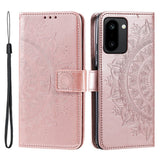 OnePlus 15R EIDERWOOD Konstläder Fodral m. Mönster - Rosa