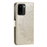 OnePlus 15R EIDERWOOD Konstläder Fodral m. Mönster - Guld