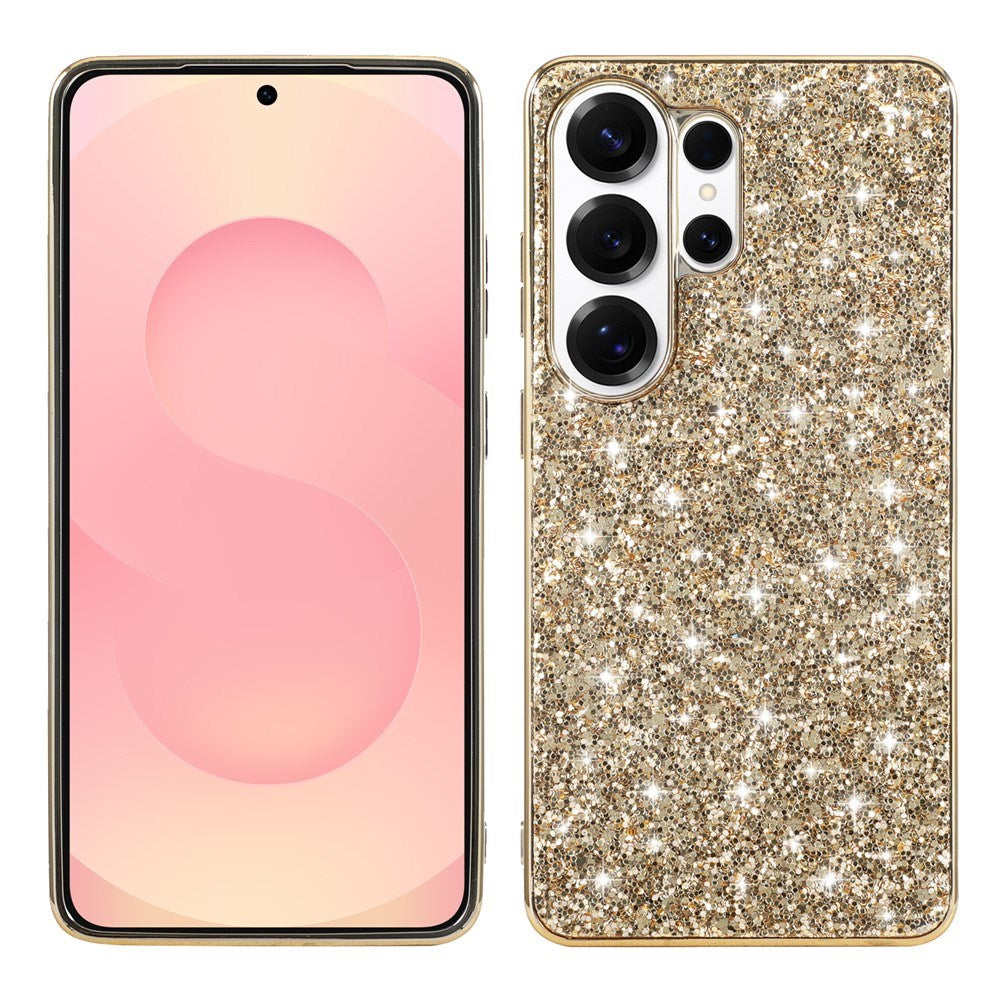 Samsung Galaxy S26 Ultra EIDERWOOD Hybrid Glitter Skal - Guld