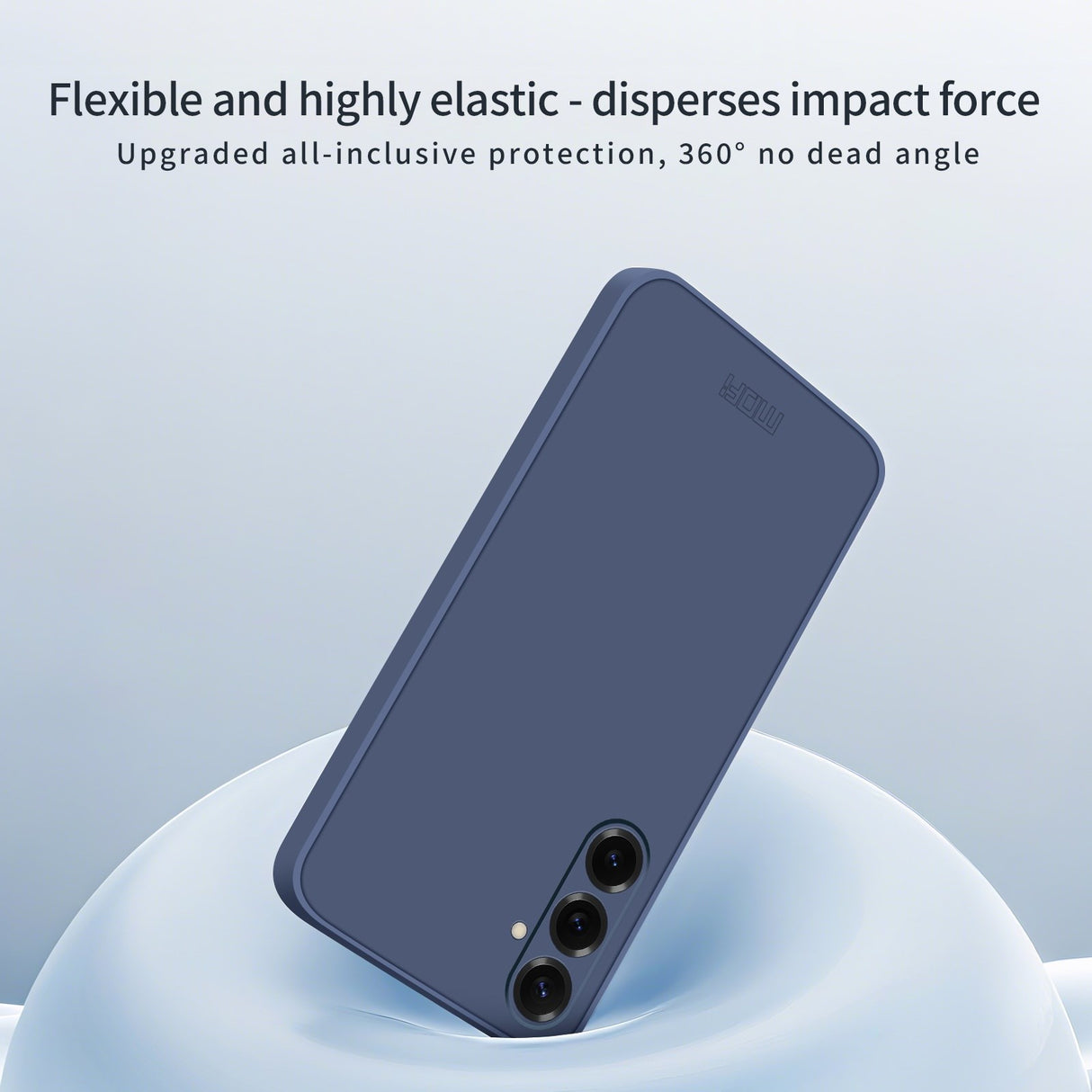 Samsung Galaxy S26 MOFI Flexibelt Plast Skal - Gul